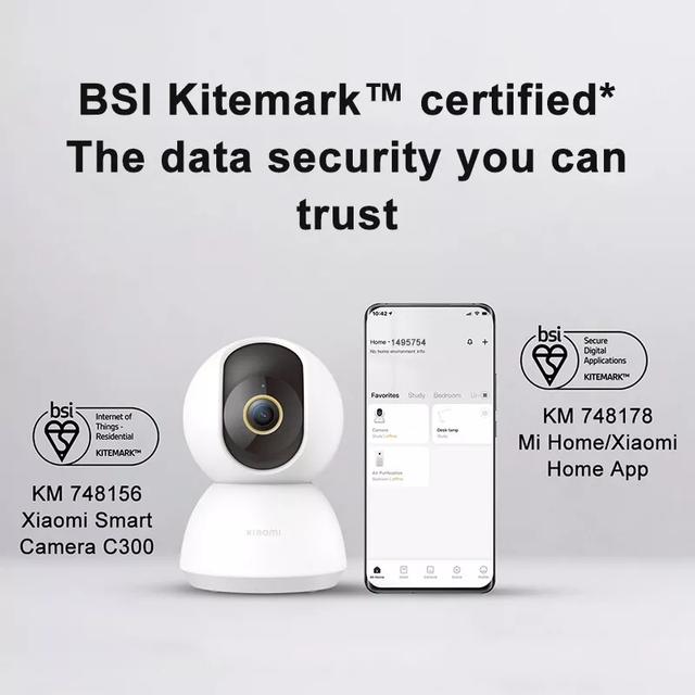 كاميرا مراقبة ذكية شاومي Xiaomi Smart Camera C300 دقة 2k - SW1hZ2U6NzA1Njkz
