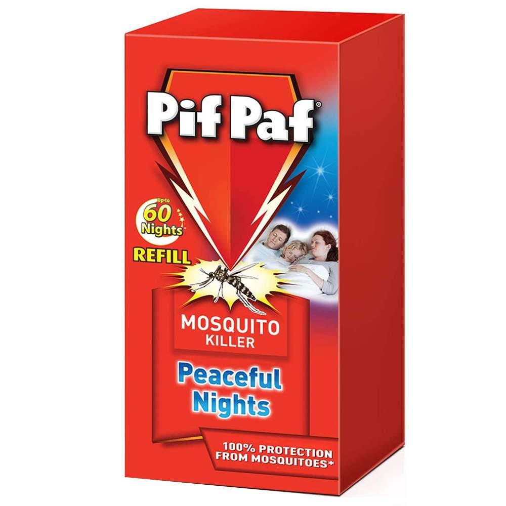 بف باف سائل باور كارد قاتل للبعوض عبوة 60 ليلة Pif Paf Power Guard Liquid Mosquito Killer Refill