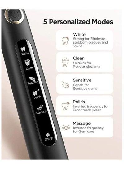 فرشاة اسنان كهربائية فيري ويل Fairywill Electric Toothbrush D7 Sonic Oral with 8 heads Case - SW1hZ2U6OTQ2MTI5
