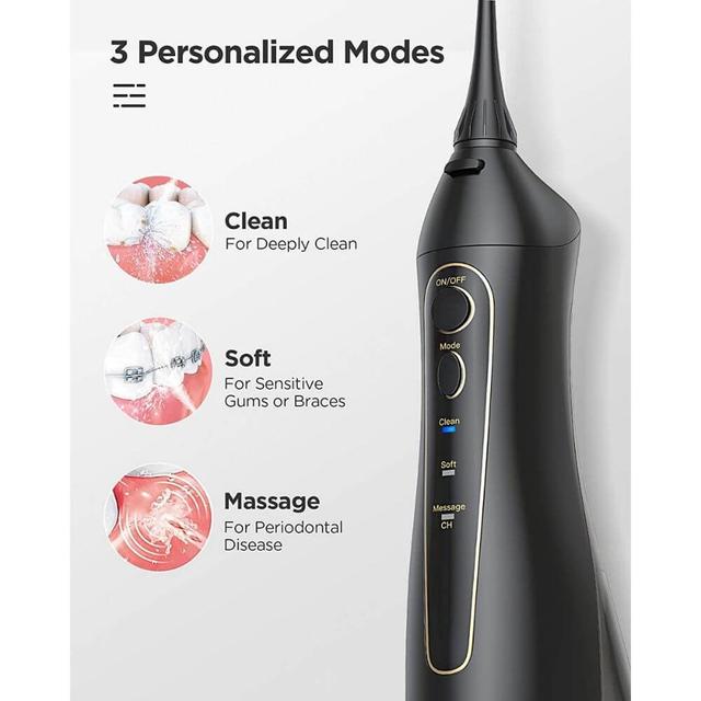Fairywill Oral Care Combo 5020E Water Flosser + 507 Toothbrush - SW1hZ2U6OTQ2MTE2