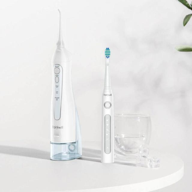 Fairywill Oral Care Combo 5020E Water Flosser + 507 Toothbrush - SW1hZ2U6OTU1MTMw