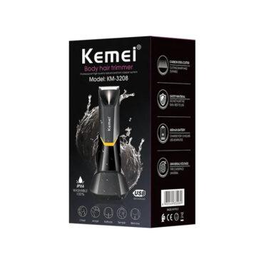 مكينه للمناطق الحساسه كيمي للرجال KEMEI Body Hair Trimmer KM-3208