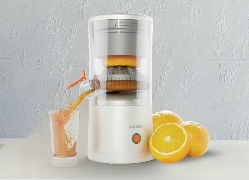 عصارة برتقال بطيئة كهربائية بورودو Porodo Portable Cordless Juicer