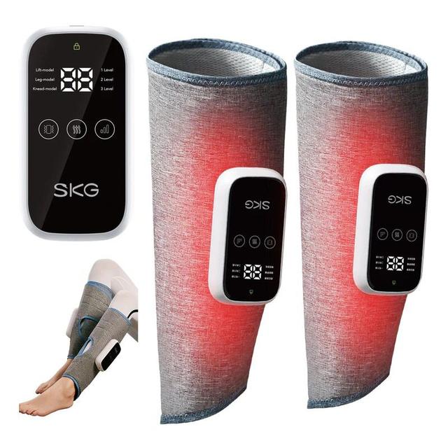 جهاز مساج الأرجل الإحترافي SKG Bm3 Leg Massager With Heat - SW1hZ2U6NzA5Mzgw