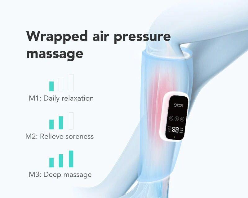 جهاز مساج الأرجل الإحترافي SKG Bm3 Leg Massager With Heat - cG9zdDo3MDk0MDI=