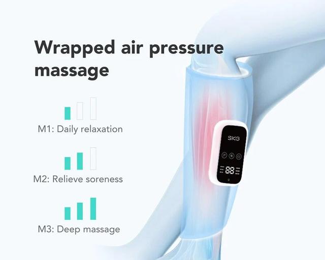 جهاز مساج الأرجل الإحترافي SKG Bm3 Leg Massager With Heat - SW1hZ2U6NzA5NDAy