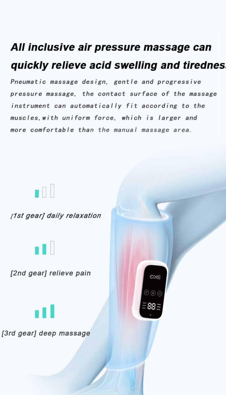 جهاز مساج الأرجل الإحترافي SKG Bm3 Leg Massager With Heat - cG9zdDo3MDkzODQ=
