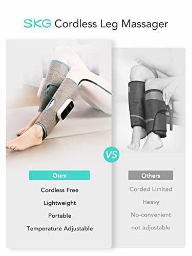 جهاز مساج الأرجل الإحترافي SKG Bm3 Leg Massager With Heat - cG9zdDo3MDkzOTg=