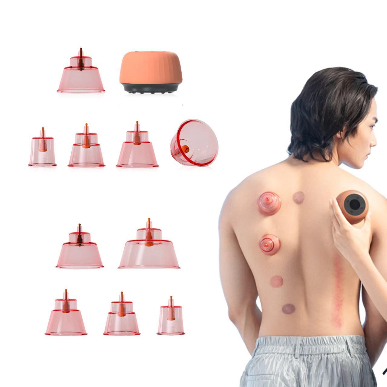 جهاز الحجامة الذكي والتدليك الكهربائي (الجواشا) Zdeer Cupping Therapy Massager and Heating Cupping Set