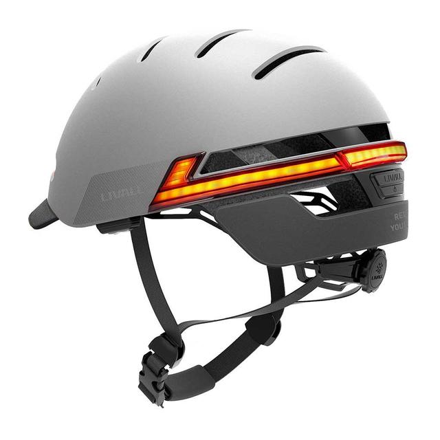 خوذة دراجة ذكية Livall BH51M NEO Helmet With Brake Warning مع مصابيح LED أمامية وخلفية - SW1hZ2U6OTEyNzY4