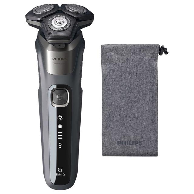 ماكينة حلاقة لحلاقة جافة ورطبة فيليبس Philips Wet & Dry Electric Shaver Series 5000 - SW1hZ2U6OTE0MjAy