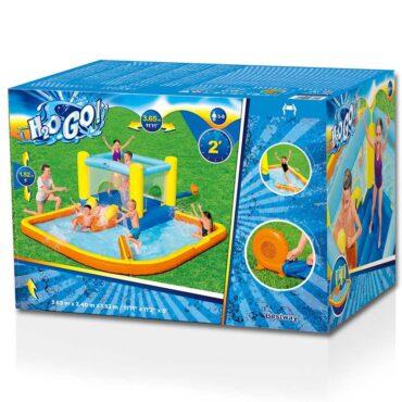مسبح بيست واي  للأطفال مع زحليقة Bestway H2OGO Beach Bounce Water Park 365 x 340 x 152 cm - 6}