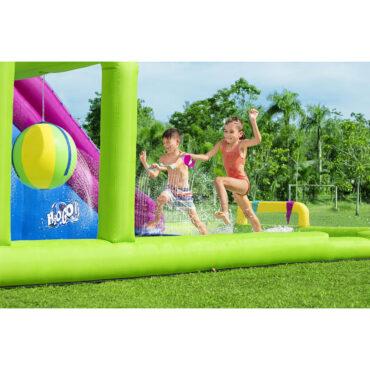 مسبح بيست واي للأطفال مع زحليقة Bestway H2OGO Splash Course Mega Water Park 710 x 310 x 265 cm - 10}