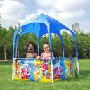 مسبح بيست واي للأطفال مع شمسية علوية Bestway Round Above Ground Pool 183 x 51 cm - SW1hZ2U6OTE1ODU5