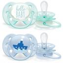 Philips Avent - Ultra Soft Soother 0-6M - Pack of 2 - Blue - SW1hZ2U6OTQ0NDk5