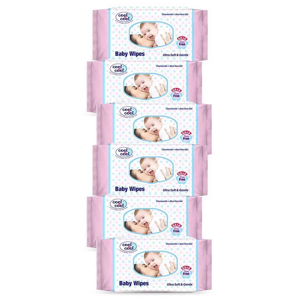 وايبس للأطفال حزمة 64×8 منديل كول اند كول Cool & Cool Baby Wipes