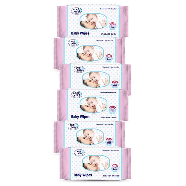 وايبس للأطفال حزمة 64×8 منديل كول اند كول Cool & Cool Baby Wipes - SW1hZ2U6OTM1OTk5