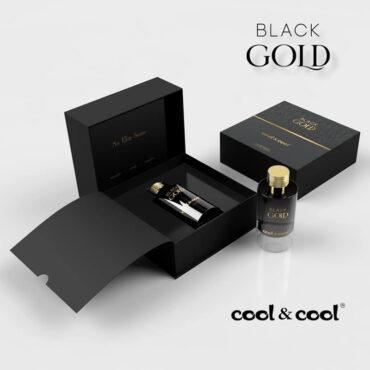عطر عود أسود رجالي 100 مل كول اند كول Cool & Cool Black Gold Perfume - 3}