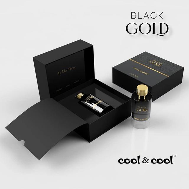 عطر عود أسود رجالي 100 مل كول اند كول Cool & Cool Black Gold Perfume - SW1hZ2U6OTM2MDQy
