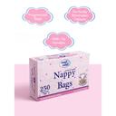 أكياس حفاضات للأطفال كول اند كول Cool & Cool Nappy Bags 250's (10 + 10 Free) - SW1hZ2U6OTM2MjA3
