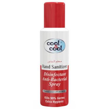 معقم اليدين رذاذ 200 مل كول اند كول Cool & Cool Hand Sanitizer Disinfectant Spray 200ml x 6 - 1}