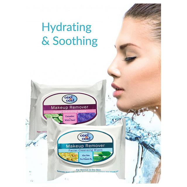 Cool &amp; Cool Cool & Cool - Make Up Removing & Cleansing Wipes 25's x7 - SW1hZ2U6OTM2MDE0