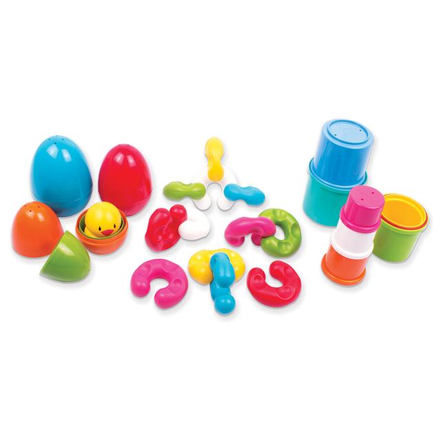 مجموعة ألعاب للأطفال فونسكول Funskool Link Stack & Nest Toy Set - SW1hZ2U6OTIyMDE4
