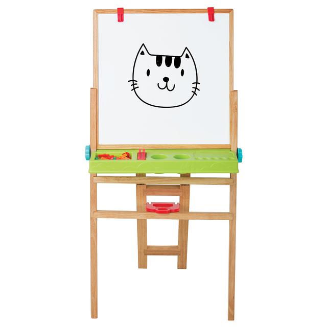 لعبة الرسام للاطفال سبورة مغناطيسية هيكل خشبي فونسكول Funskool Wooden Frame Magnetic Board My First Easel - SW1hZ2U6OTIyMTUy