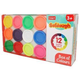 معجون للأطفال 12 لون فونسكول Funskool Box Of Colour
