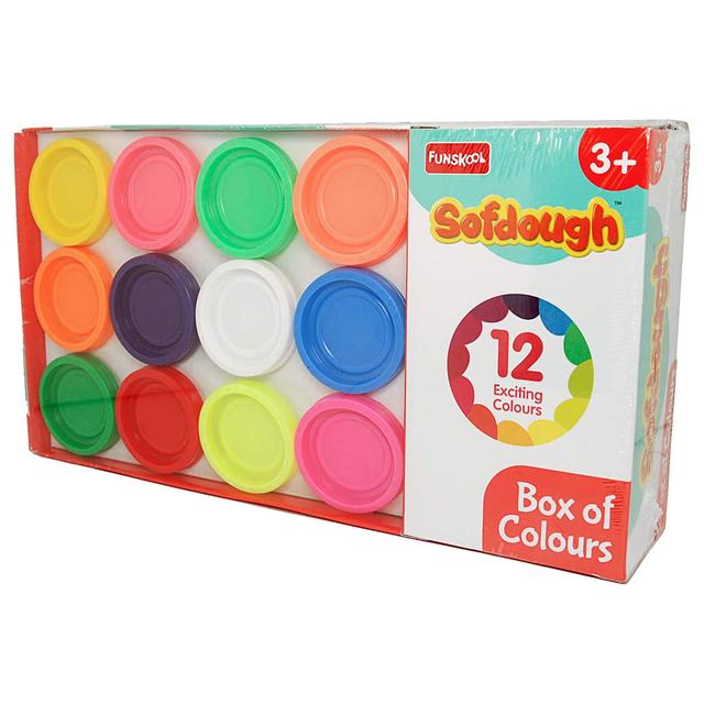 معجون للأطفال 12 لون فونسكول Funskool Box Of Colour - SW1hZ2U6OTIxOTAz