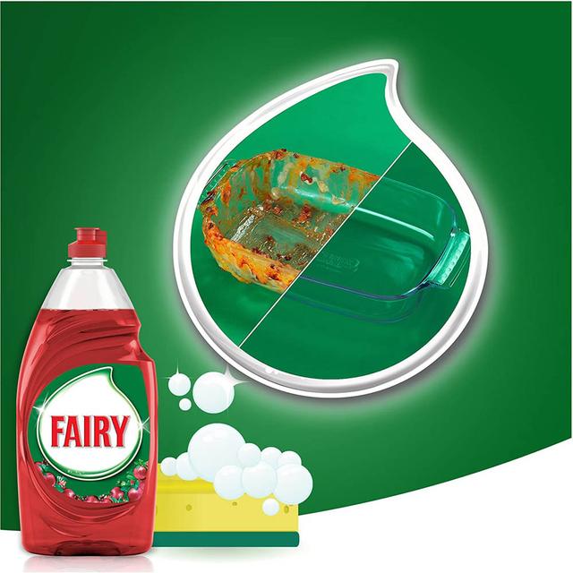 سائل غسيل أطباق فيري قطعتين Fairy Dishwashing Liquid Pomegranate 433ml Pack Of 2 - SW1hZ2U6OTM3MDc5