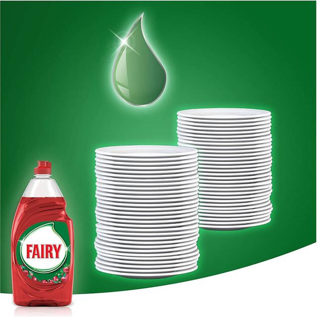 سائل غسيل أطباق فيري قطعتين Fairy Dishwashing Liquid Pomegranate 433ml Pack Of 2 - SW1hZ2U6OTM3MDgx