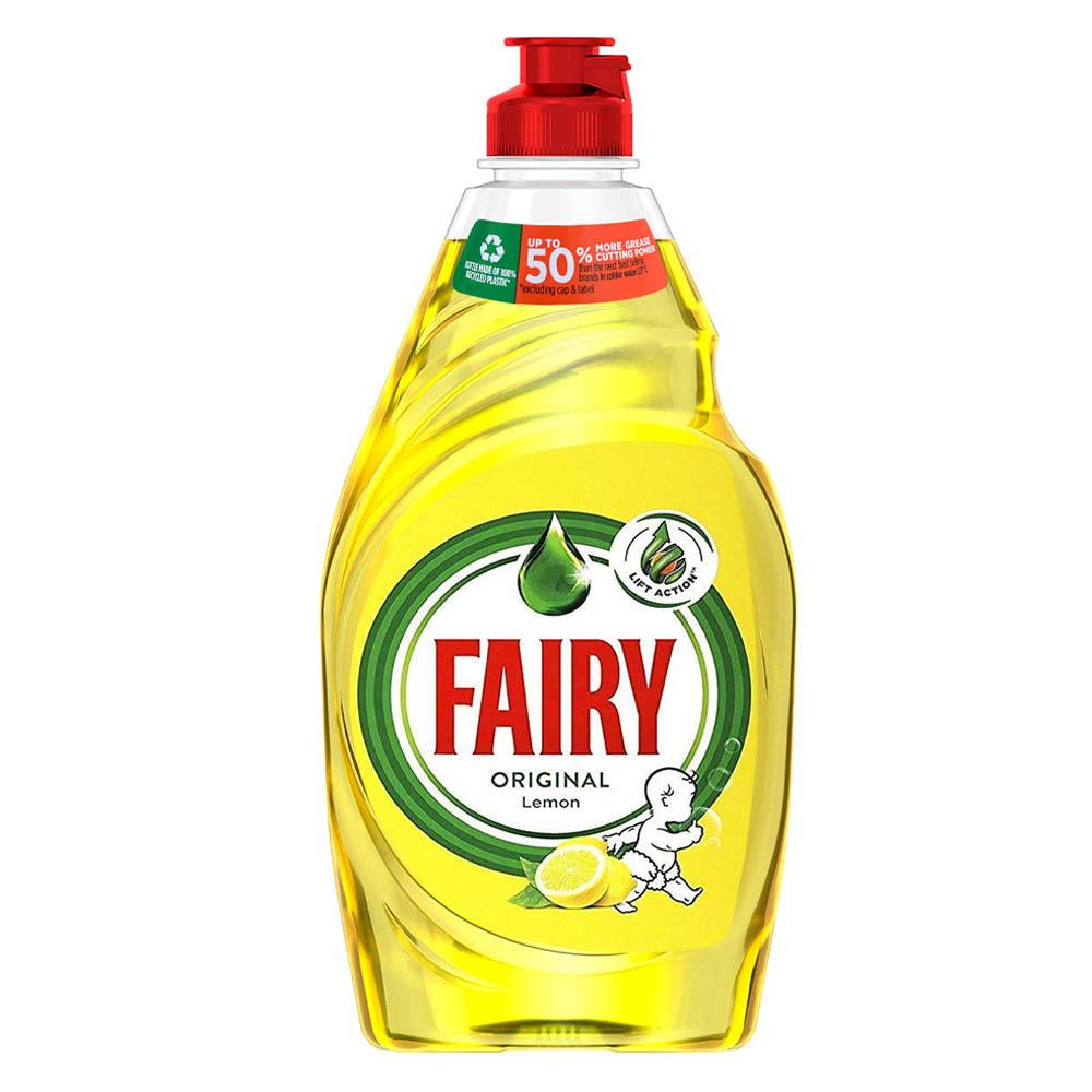 سائل غسيل أطباق فيري Fairy Dishwashing Liquid Lemon - 433ml