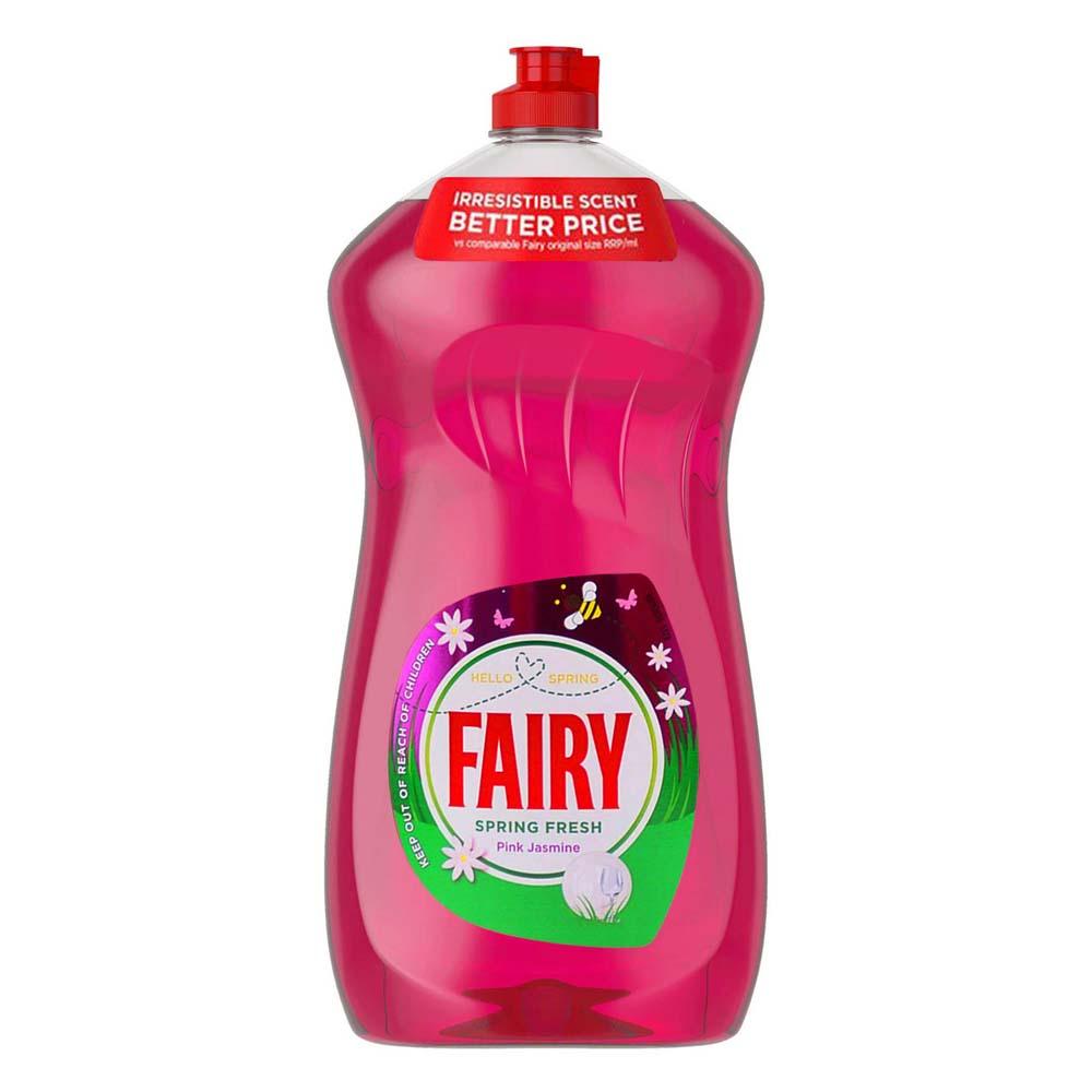 سائل غسيل أطباق فيري Fairy Dishwashing Liquid Pink Jasmine 1190ml