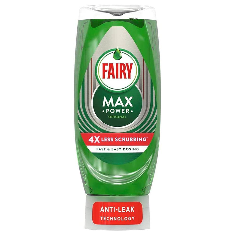 سائل غسيل أطباق فيري Fairy Dishwashing Liquid Max Power Original 660ml