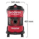 مكنسة كهربائية 1900وات 18 لتر هوفر Hoover Powerforce Vacuum Cleaner With Blower - SW1hZ2U6OTM3Njg3