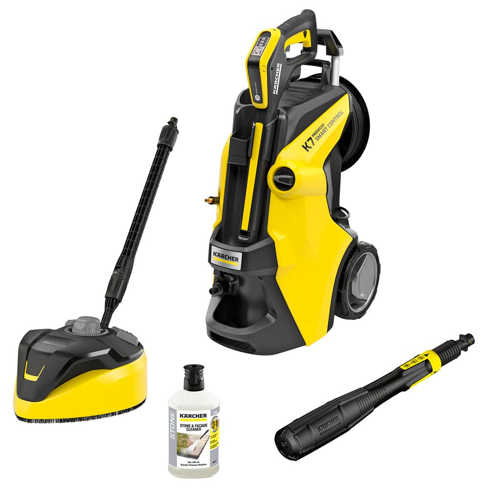 ماكينة غسيل ضغط عالي مع تطبيق هاتف 2800وات 550لتر/ساعة كارشر Karcher K 7 Premium Smart Control Home GB Pressure Washer