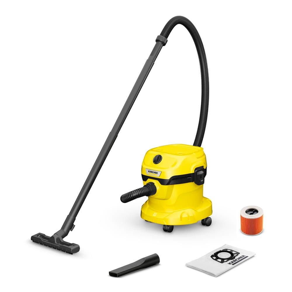 مكنسة جاف ورطب 1000وات 12لتر كارشرKarcher Wet And Dry Vacuum Cleaner WD 2 Plus V
