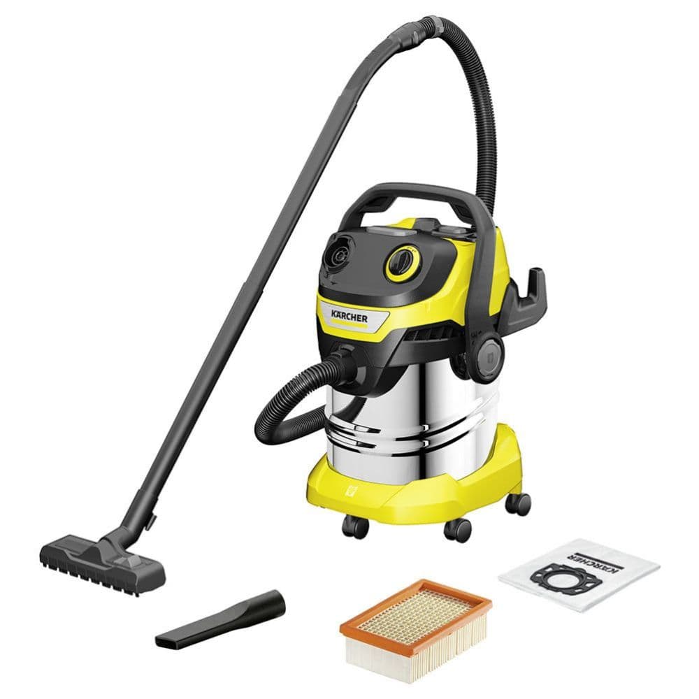 مكنسة جاف ورطب 1100وات 25 لتر كارشر Karcher Wet & Dry Vacuum Cleaner