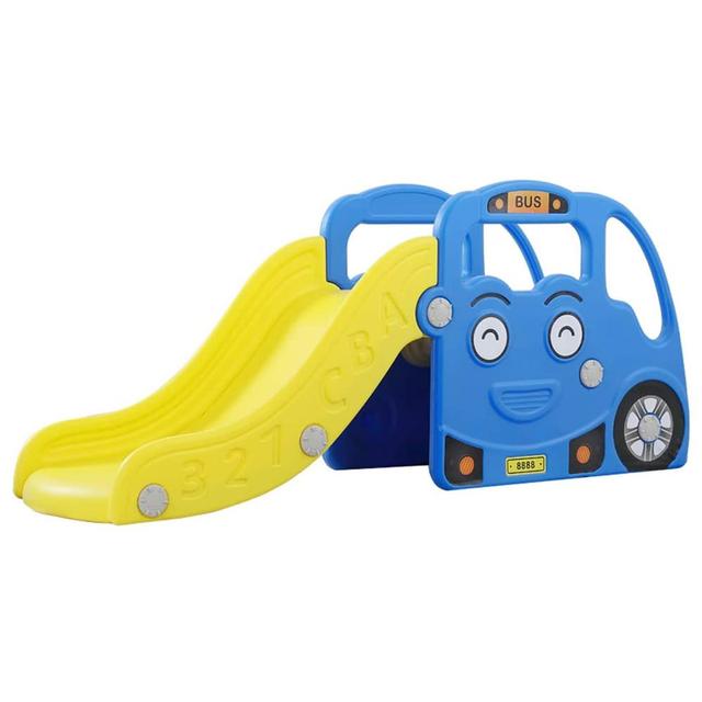 ألعاب خارجية للأطفال أزرق ميجا ستار Megastar Jolly Bus Slide - SW1hZ2U6OTQwMzUy
