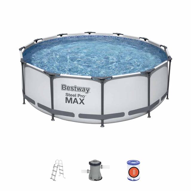 Bestway - Steel Pro MAX Pool Set 366x100cm - SW1hZ2U6OTE2MTE4