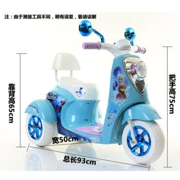 دراجة كهربائية للأطفال 6 فولت ميجا ستار Megastar Ride On Frozen Style 6V Sparkly Scooty