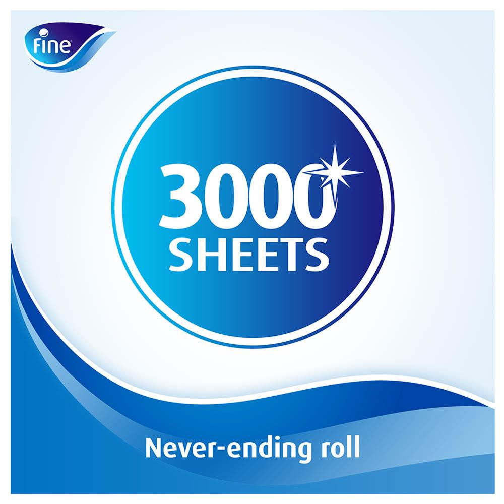 مناديل رول فاين قطعتين Fine Sterilized Kitchen Towel, Mega Roll, 325M Pack of 2, 3000 sheets - cG9zdDo5Mzc0MDI=