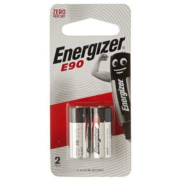 بطارية E90 انرجايزر 1.5 فولط قطعتين Energizer Sbs 1.5V Alkaline Batteries Pack Of 2