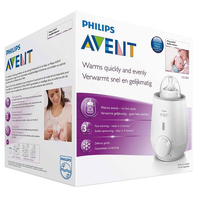 جهاز تدفئة الرضاعات كهربائي 400 واط فيليبس افنت Philips Avent Baby Bottle & Food Warmer - SW1hZ2U6OTQ0NjMz