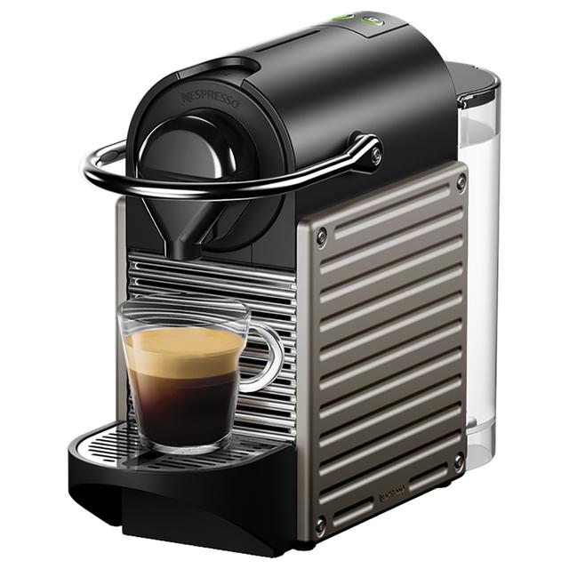 ماكينة قهوة بيكسي 0.7لتر تيتان نسبريسو NESPRESSO Pixie Electric Coffee Machine - SW1hZ2U6OTQzNTQx