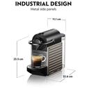 ماكينة قهوة بيكسي 0.7لتر تيتان نسبريسو NESPRESSO Pixie Electric Coffee Machine - SW1hZ2U6OTQzNTU1