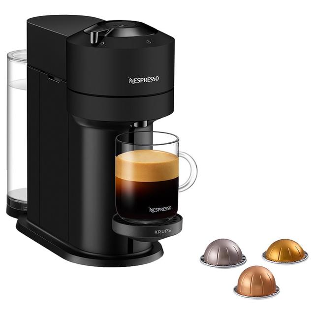 Nespresso - Vertuo Next Matte Black Coffee Machine - SW1hZ2U6OTQzNjM1
