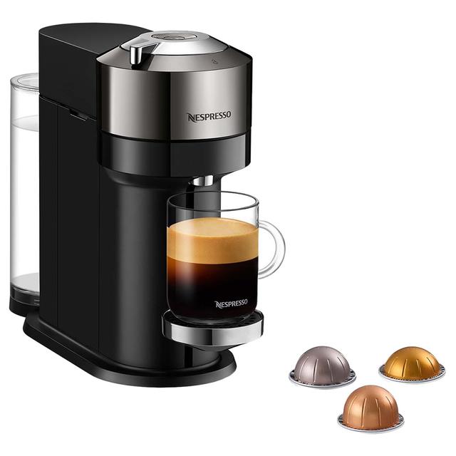 الة نسبريسو فيرتو نكست 1لتر معدني نسبريسو Nespresso Vertuo Next Coffee Machine - SW1hZ2U6OTQzNjQ4