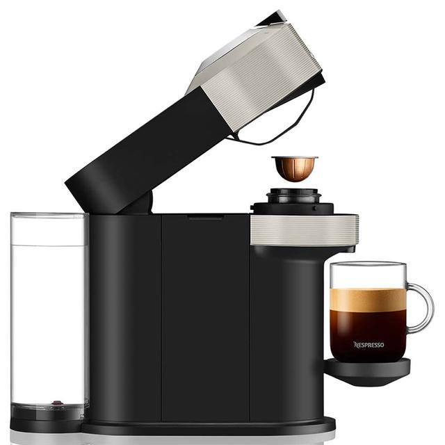 الة نسبريسو فيرتو نكست 1لتر فضي نسبريسو Nespresso Vertuo Next Coffee Machine - SW1hZ2U6OTQzNjI4